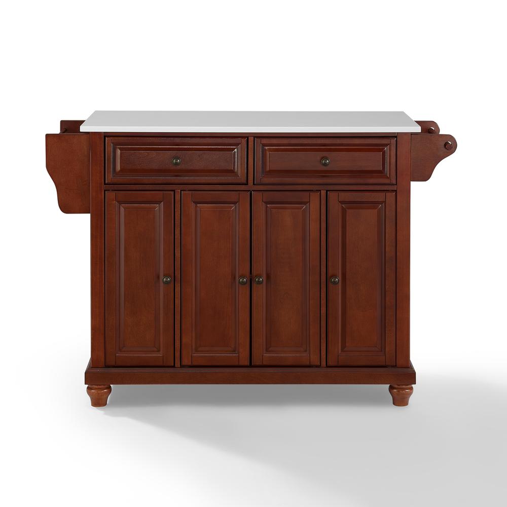 Cambridge Stone Top Full Size Kitchen Island/Cart