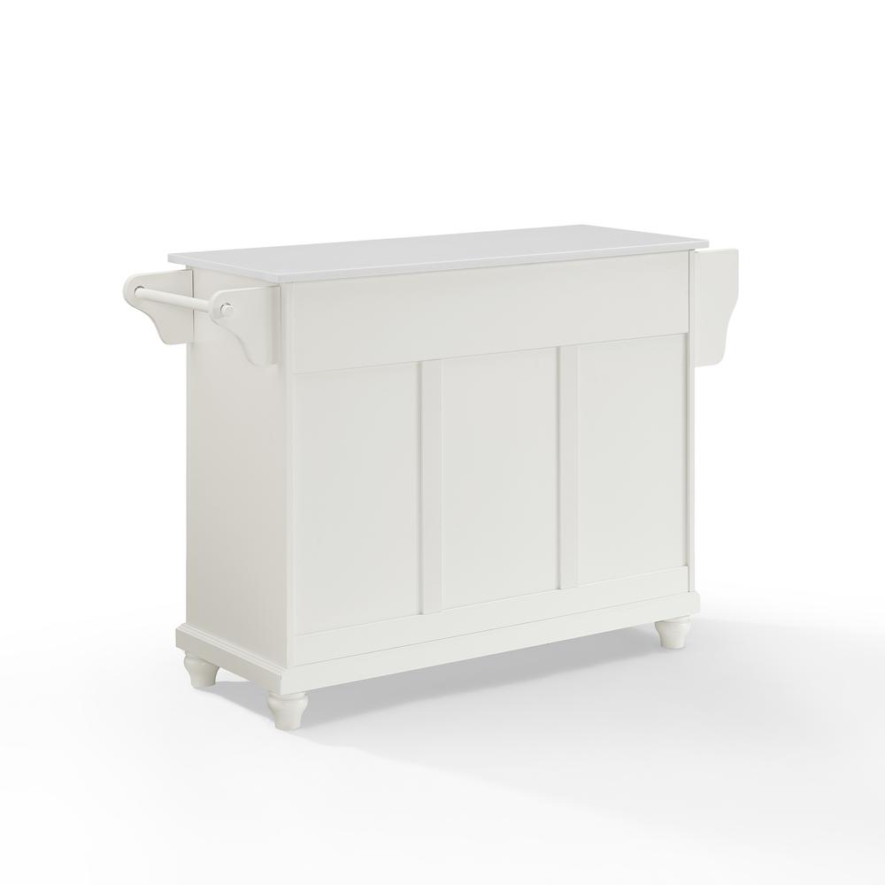 Cambridge Stone Top Full Size Kitchen Island/Cart