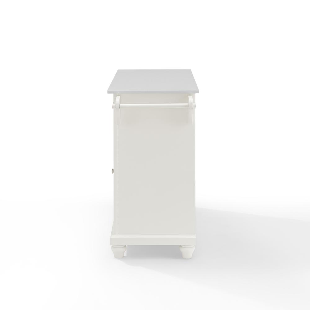 Cambridge Stone Top Full Size Kitchen Island/Cart