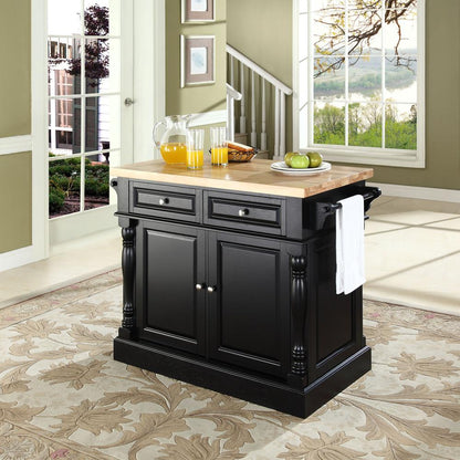 Oxford Butcher Block Kitchen Island