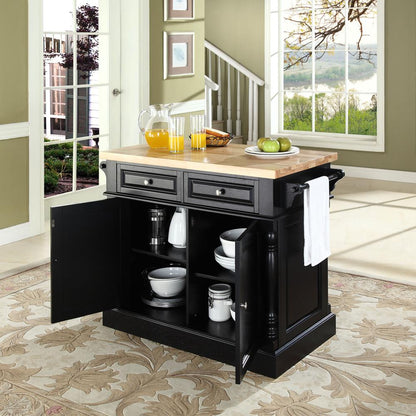 Oxford Butcher Block Kitchen Island