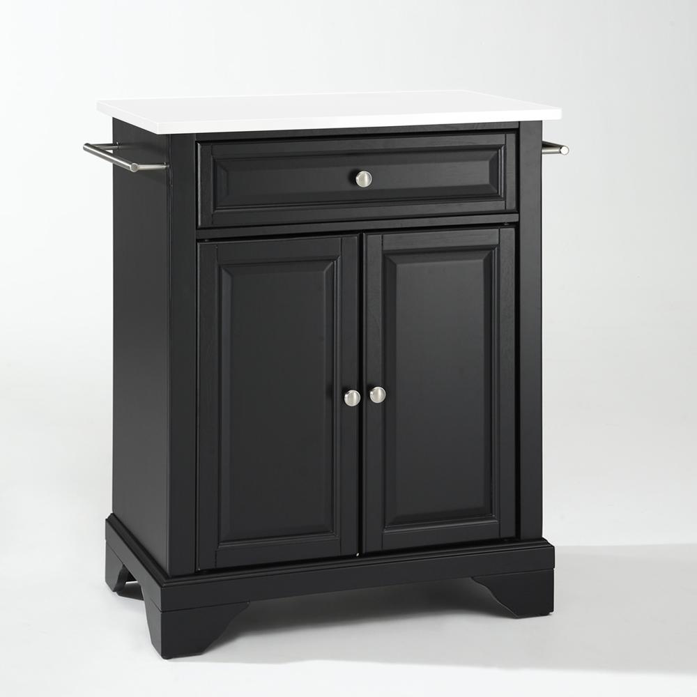 Lafayette Stone Top Portable Kitchen Island/Cart