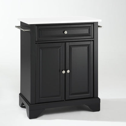 Lafayette Stone Top Portable Kitchen Island/Cart