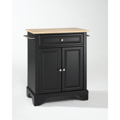 Lafayette Wood Top Portable Kitchen Island/Cart