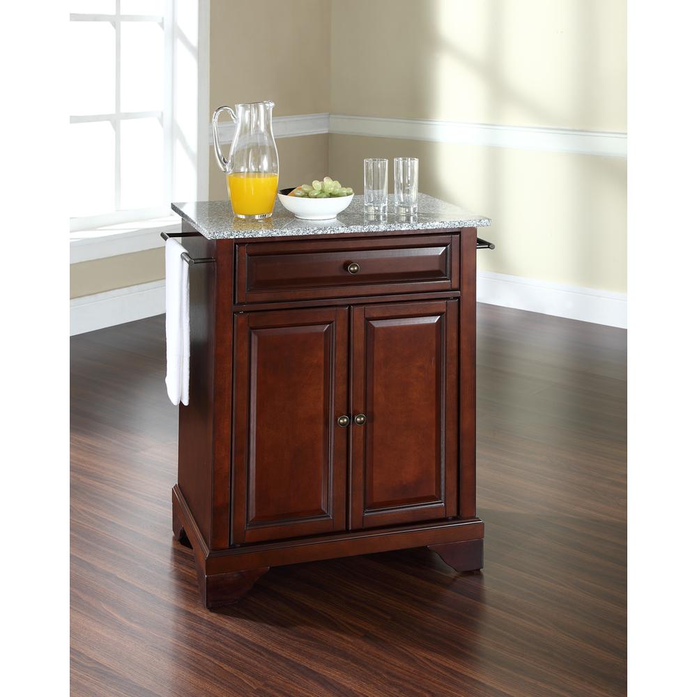 Lafayette Granite Top Portable Kitchen Island/Cart