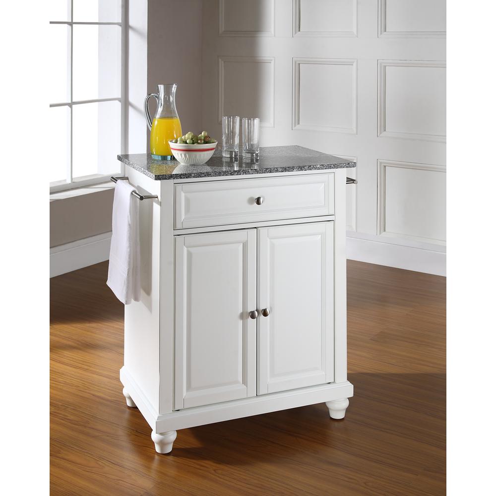 Cambridge Granite Top Portable Kitchen Island/Cart