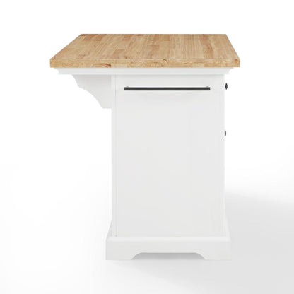 Julia Wood Top Kitchen Island