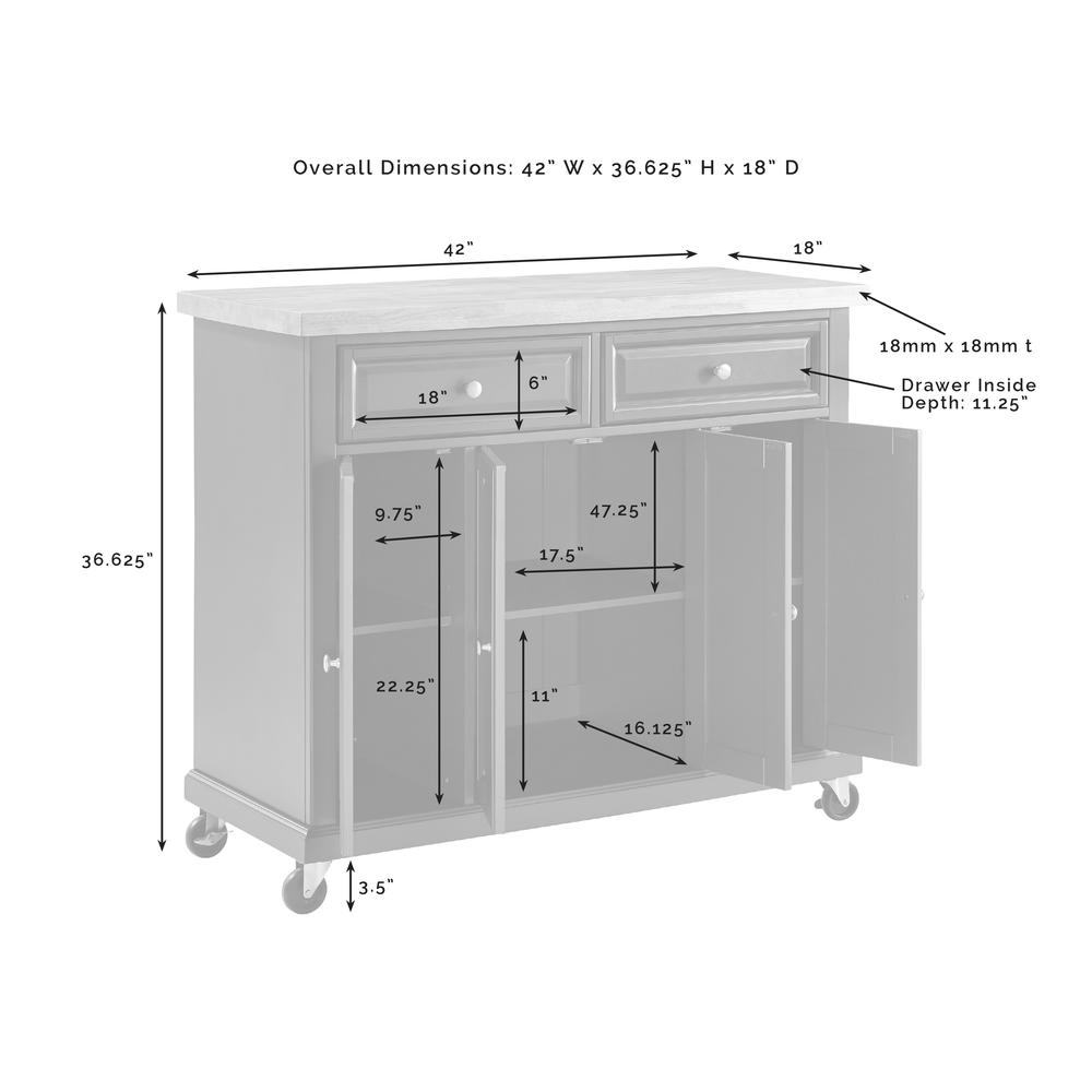 Madison Kitchen Cart