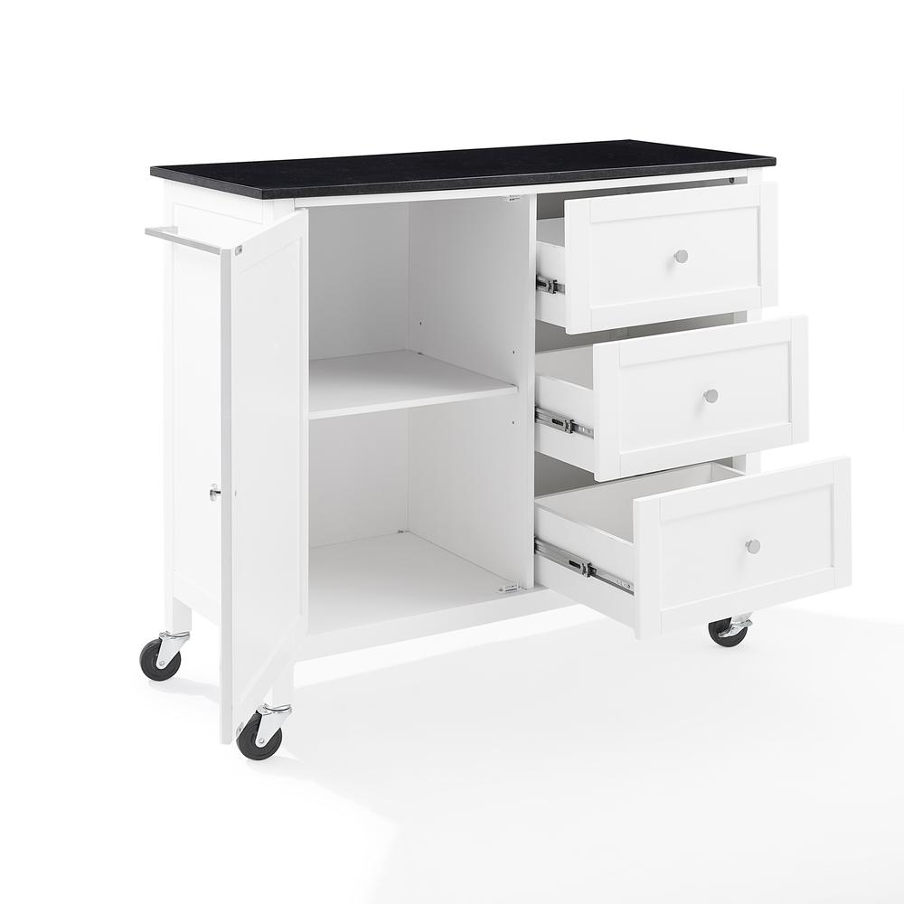 Soren Granite Top Kitchen Island/Cart