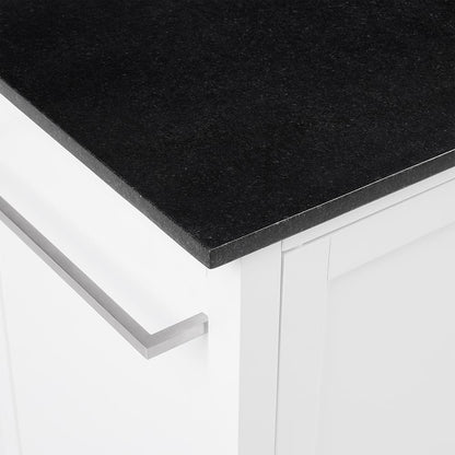 Soren Granite Top Kitchen Island/Cart