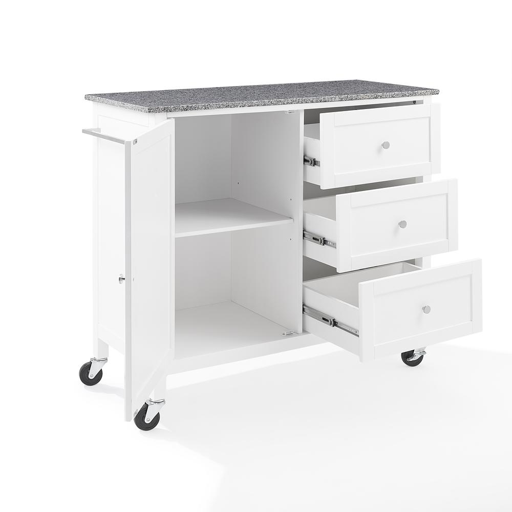 Soren Granite Top Kitchen Island/Cart