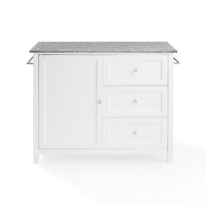 Soren Granite Top Kitchen Island/Cart