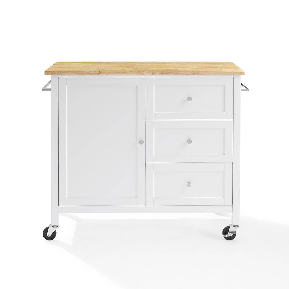 Soren Wood Top Kitchen Island/Cart