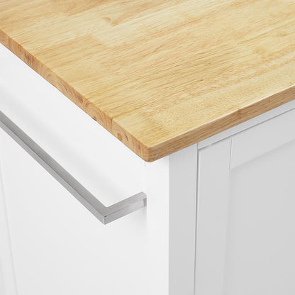 Soren Wood Top Kitchen Island/Cart