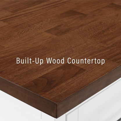 Bartlett Wood Top Kitchen Island
