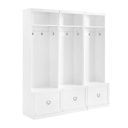 Harper 3-Piece Hall Tree Entryway Set - 3 Hall Trees