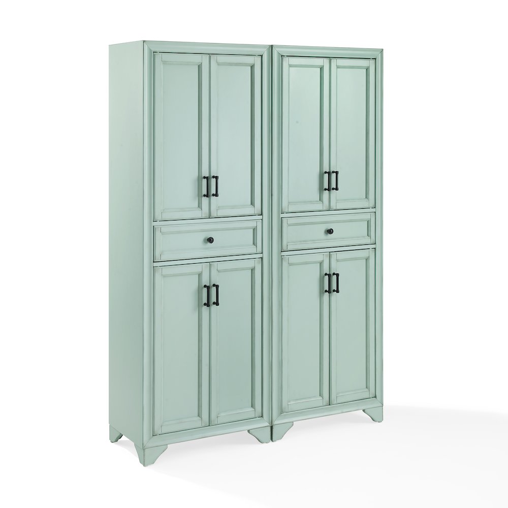 Tara 2-Piece Kitchen Storage Pantry Set - 2 Pantries