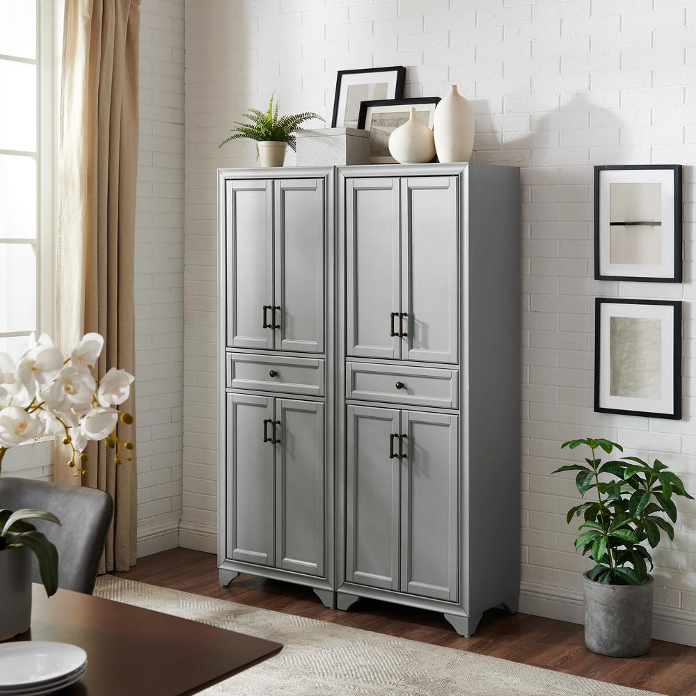Tara 2-Piece Kitchen Storage Pantry Set - 2 Pantries