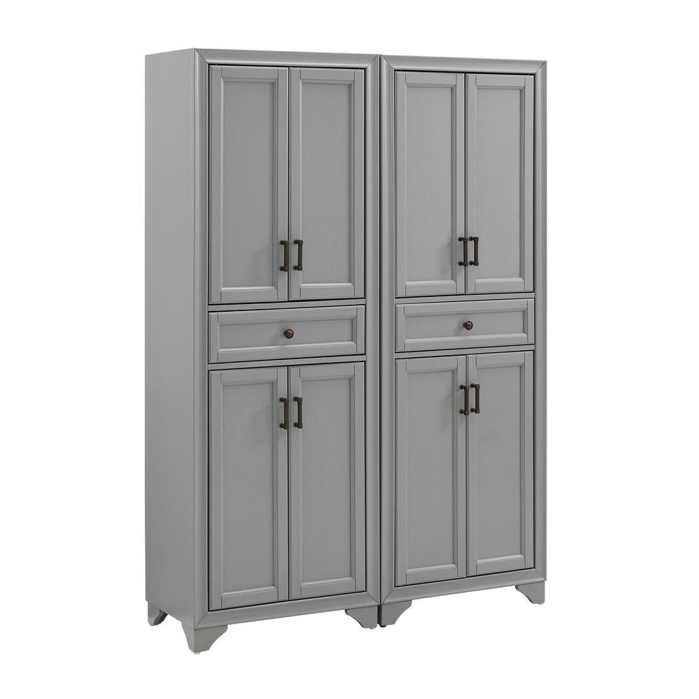 Tara 2-Piece Kitchen Storage Pantry Set - 2 Pantries