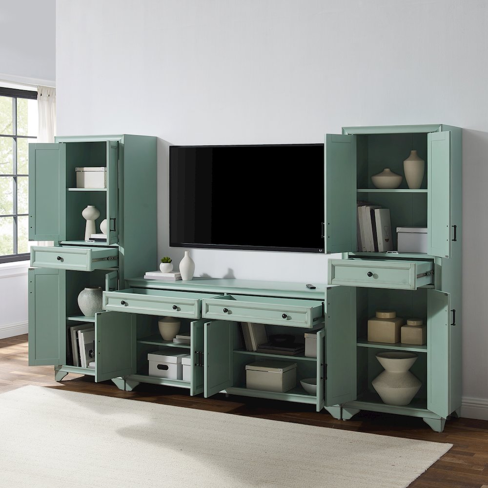 Tara 3-Piece Sideboard And Pantry Set - Sideboard & 2 Pantries