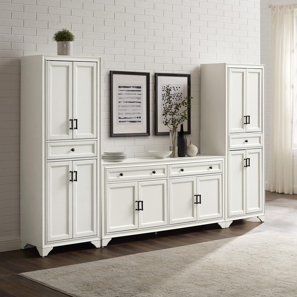Tara 3-Piece Sideboard And Pantry Set - Sideboard & 2 Pantries