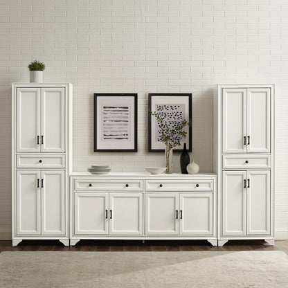 Tara 3-Piece Sideboard And Pantry Set - Sideboard & 2 Pantries
