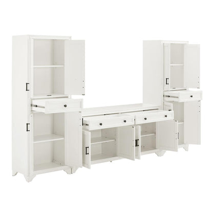Tara 3-Piece Sideboard And Pantry Set - Sideboard & 2 Pantries
