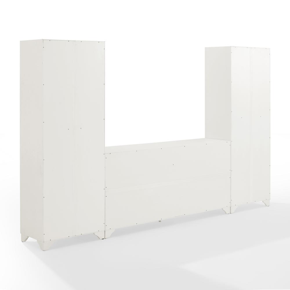 Tara 3-Piece Sideboard And Pantry Set - Sideboard & 2 Pantries