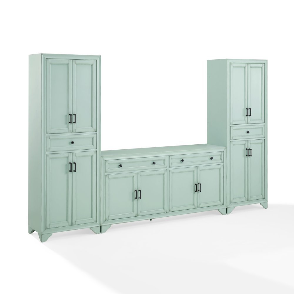 Tara 3-Piece Entertainment Center - Sideboard & 2 Pantries