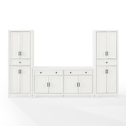 Tara 3-Piece Entertainment Center - Sideboard & 2 Pantries