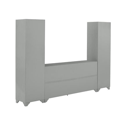 Tara 3-Piece Sideboard And Bookcase Set - Sideboard & 2 Bookcases