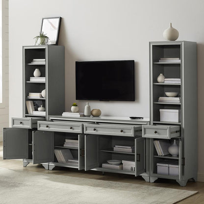 Tara 3-Piece Entertainment Center - Sideboard & 2 Bookcases