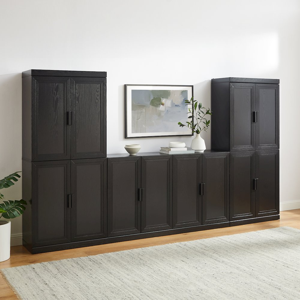 Essen 3-Piece Entertainment Center - Sideboard & 2 Pantries