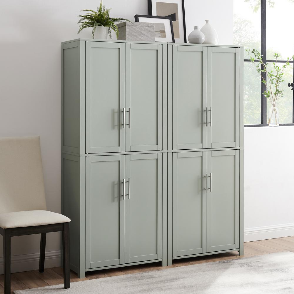 Savannah 2-Piece Kitchen Storage Pantry Set - 2 Pantries