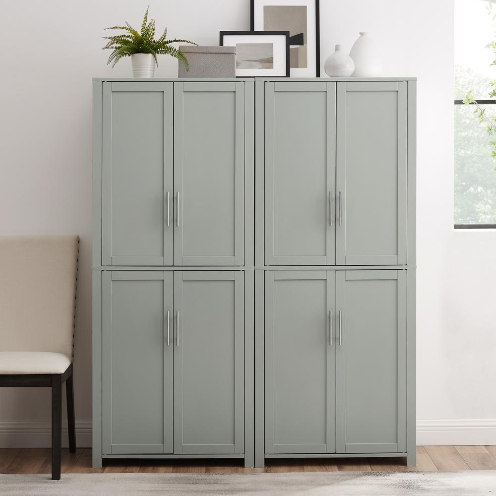 Savannah 2-Piece Kitchen Storage Pantry Set - 2 Pantries