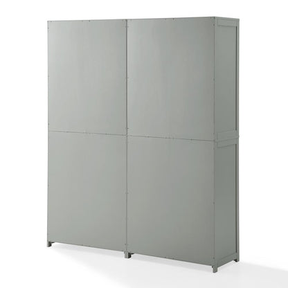 Savannah 2-Piece Kitchen Storage Pantry Set - 2 Pantries