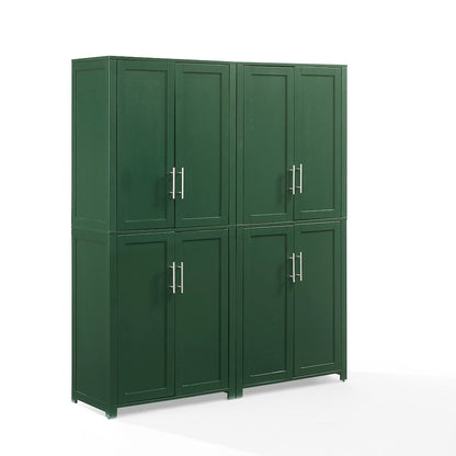Savannah 2-Piece Kitchen Storage Pantry Set - 2 Pantries
