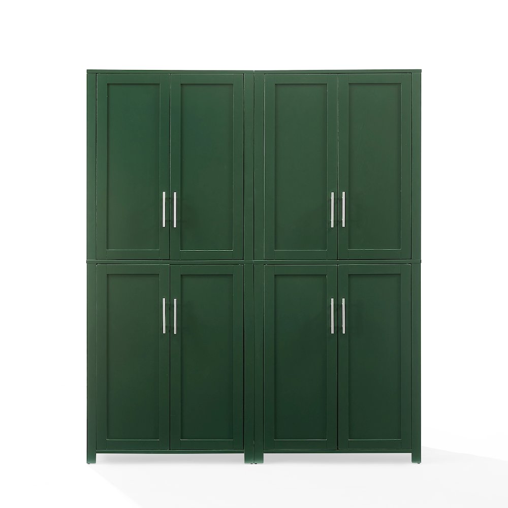 Savannah 2-Piece Kitchen Storage Pantry Set - 2 Pantries