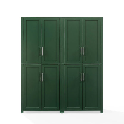 Savannah 2-Piece Kitchen Storage Pantry Set - 2 Pantries