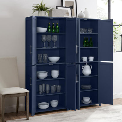 Savannah 2-Piece Kitchen Storage Pantry Set - 2 Pantries