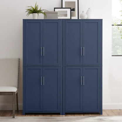 Savannah 2-Piece Kitchen Storage Pantry Set - 2 Pantries