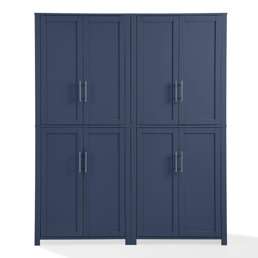 Savannah 2-Piece Kitchen Storage Pantry Set - 2 Pantries