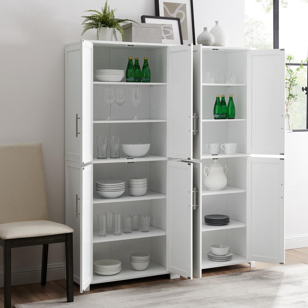 Savannah 2-Piece Kitchen Storage Pantry Set - 2 Pantries