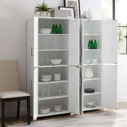 Savannah 2-Piece Kitchen Storage Pantry Set - 2 Pantries
