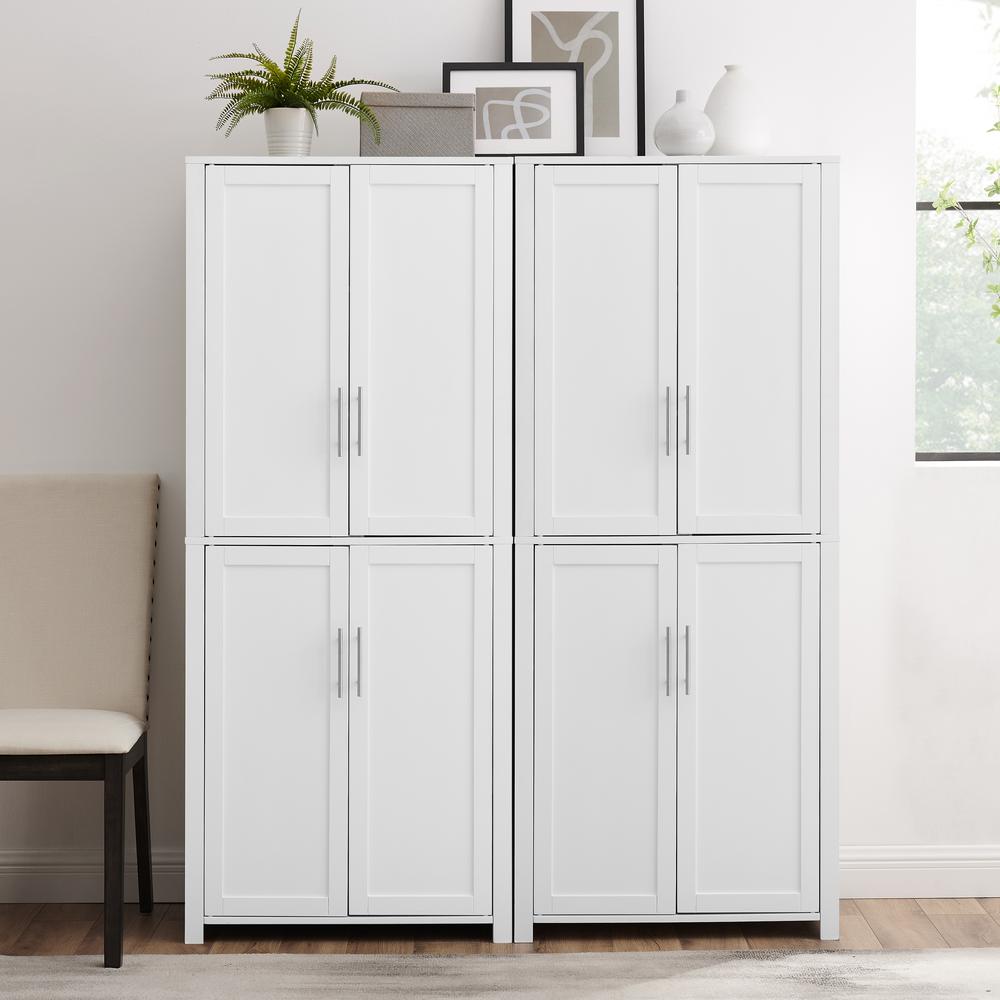 Savannah 2-Piece Kitchen Storage Pantry Set - 2 Pantries