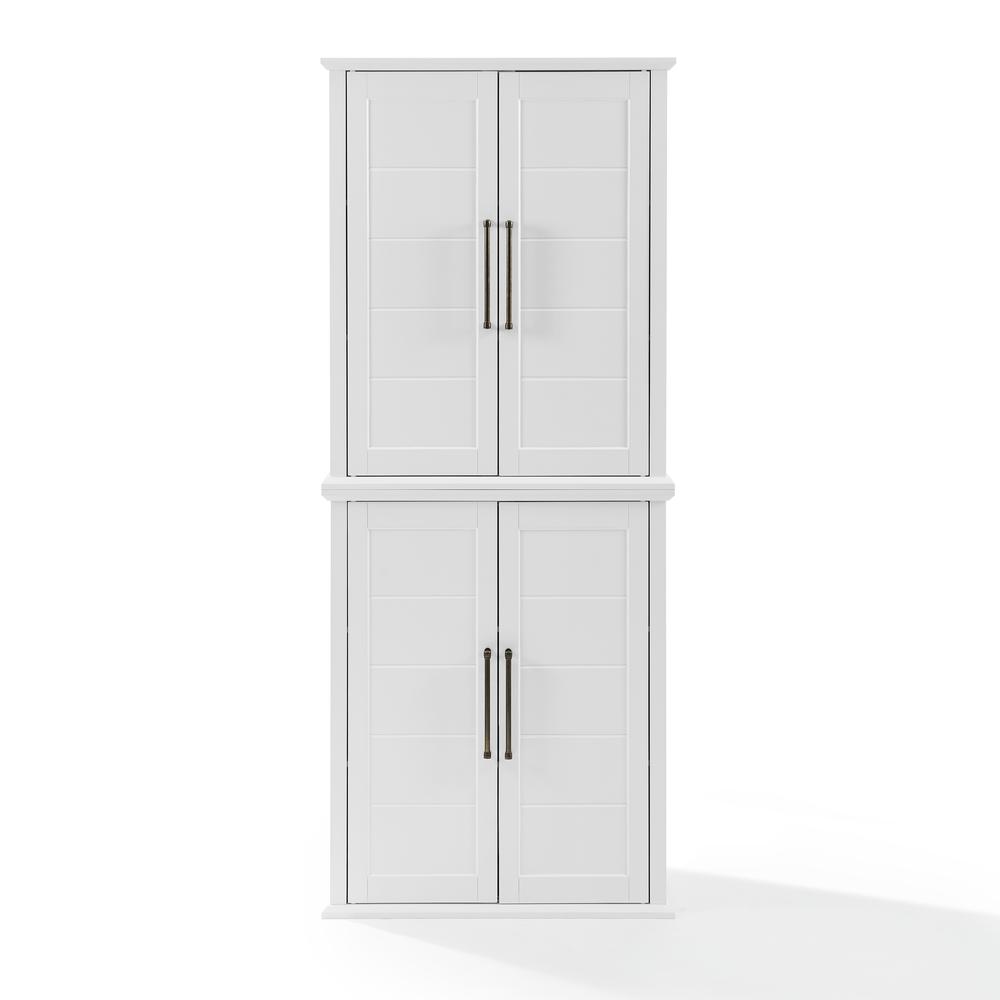 Bartlett Tall Kitchen Storage Pantry - 2 Stackable Pantries