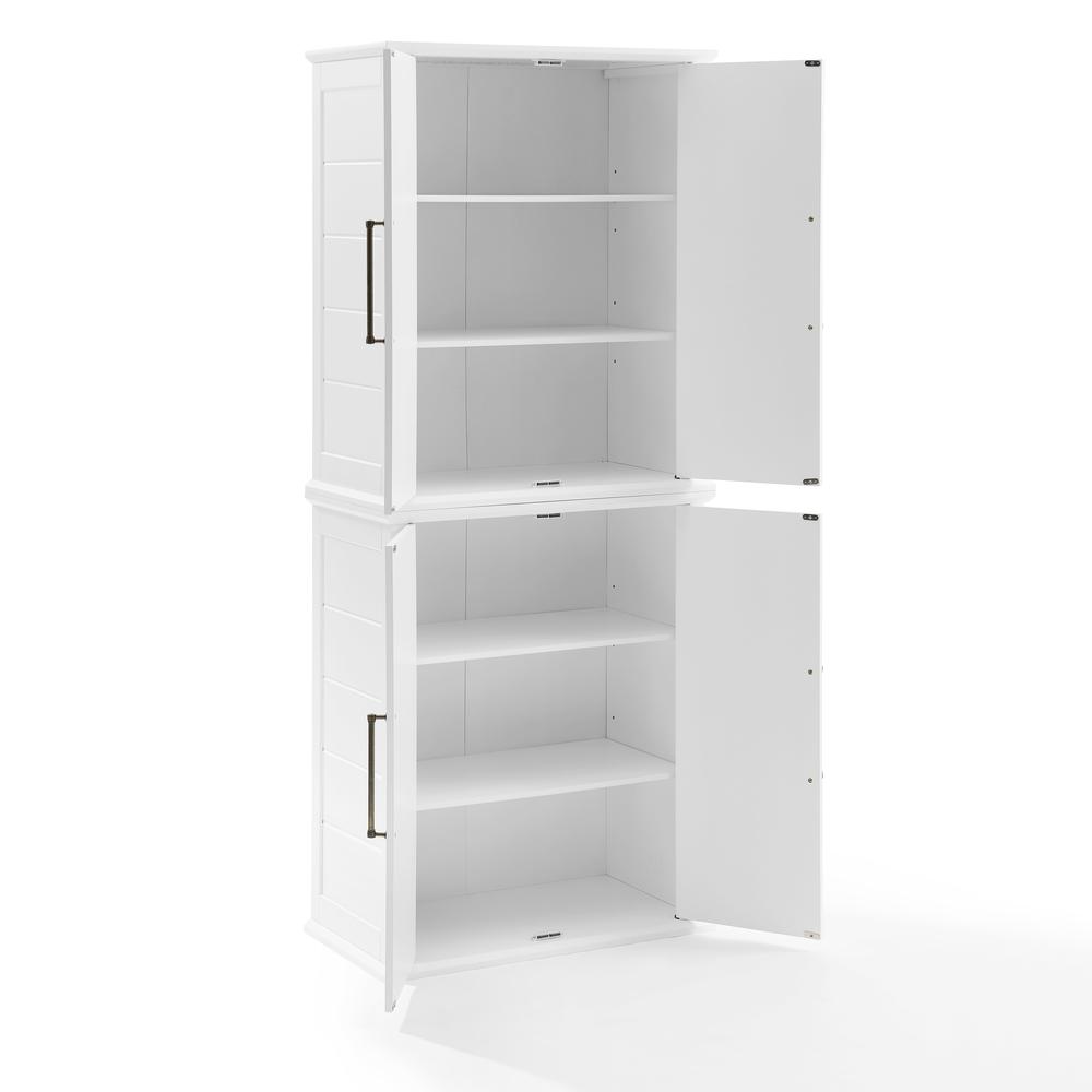 Bartlett Tall Kitchen Storage Pantry - 2 Stackable Pantries
