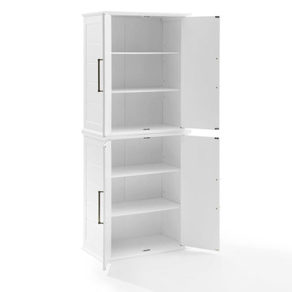 Bartlett Tall Kitchen Storage Pantry - 2 Stackable Pantries