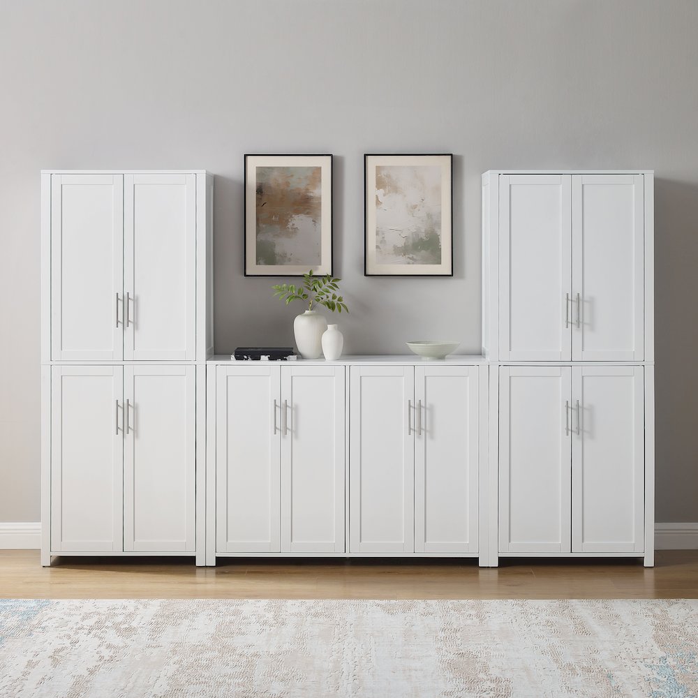 Savannah 3-Piece Sideboard And Pantry Set - Sideboard & 2 Pantries