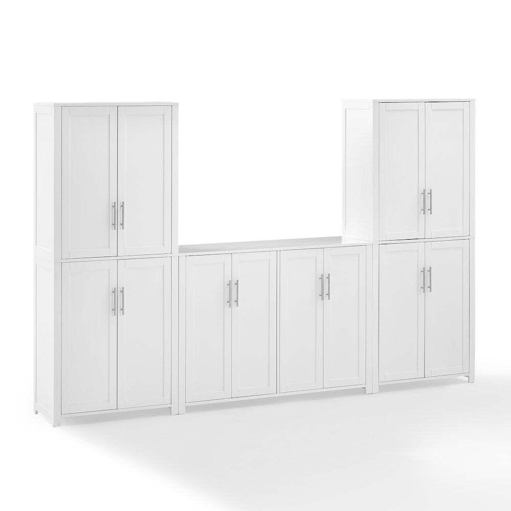 Savannah 3-Piece Sideboard And Pantry Set - Sideboard & 2 Pantries